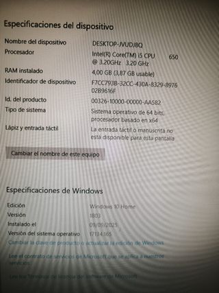 Pack Ordenador Sobremesa Bell Negro Completo