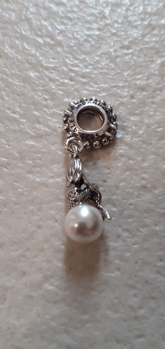 Sirenetta Disney x Pandora Argento Perla