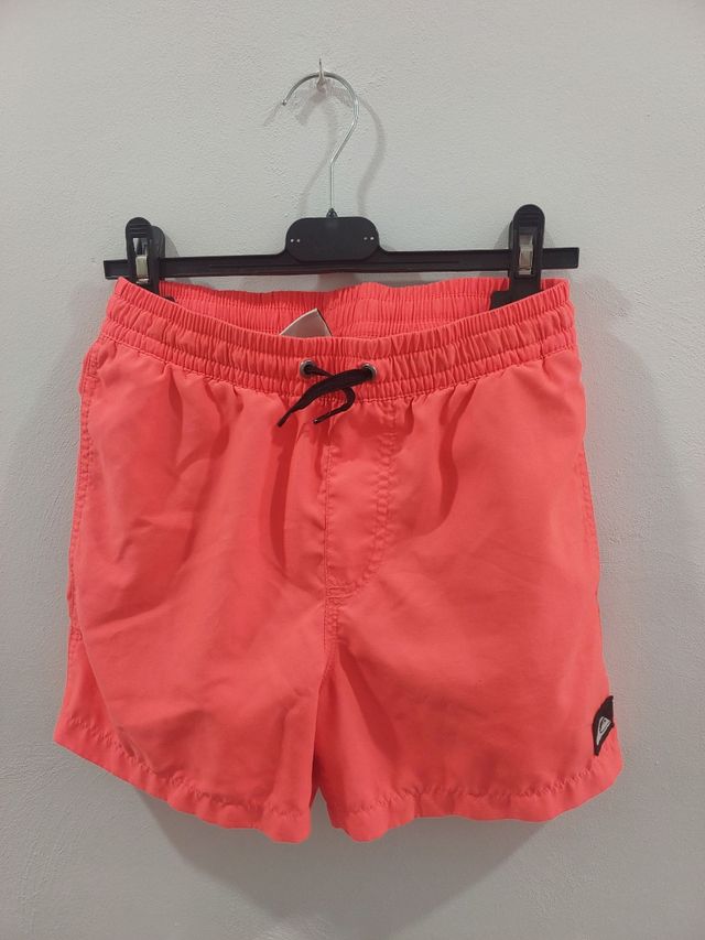 Bañador Niño Quiksilver Talla 12/M Coral