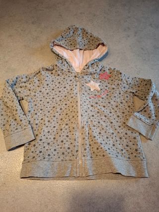 Felpa bambina Blue Seven Kids con cerniera 98 cm