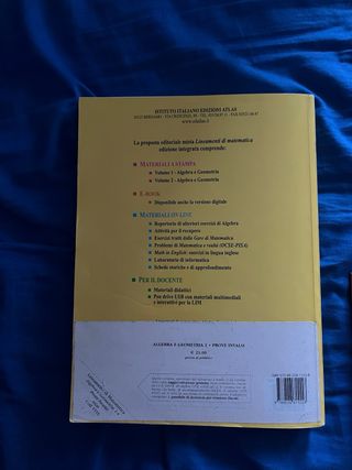 lineamenti di matematica 