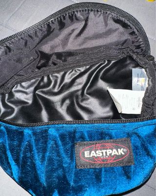 Riñonera Eastpak Terciopelo Azul