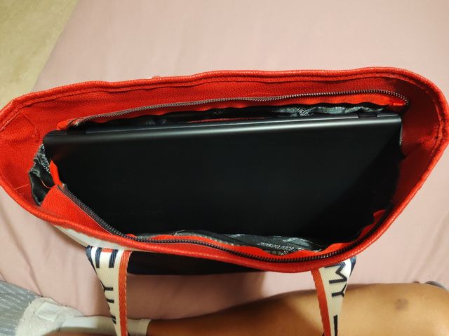 Bolso Azul, Rojo y Blanco