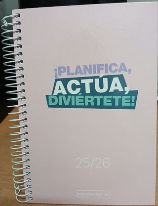 Agenda escolar curso 2025-26 