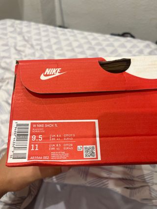 Zapatillas Nike Shox TL Negras