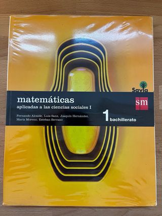 Matemáticas aplicadas a las ciencias sociales I...