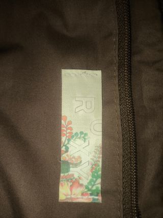 Bolso Roxy Marrón con Puntos Multicolor