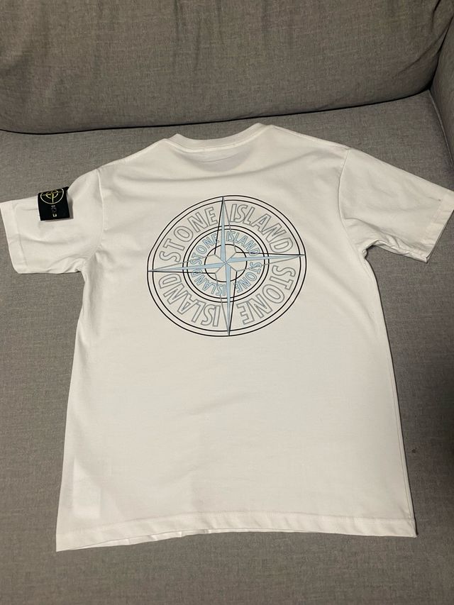 Maglietta bianca Stone Island Taglia M