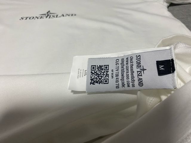 Maglietta bianca Stone Island Taglia M