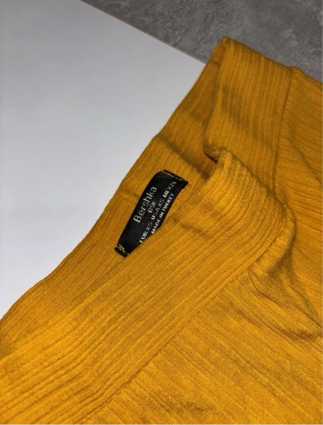 Pantalón de vestir amarillo