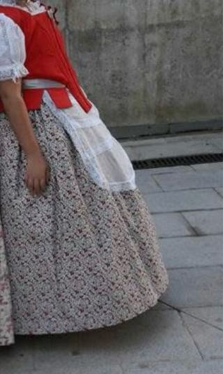 Traje de huertana niña 