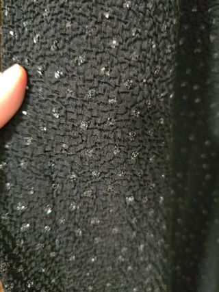 Vestido fiesta negro tirantes finos