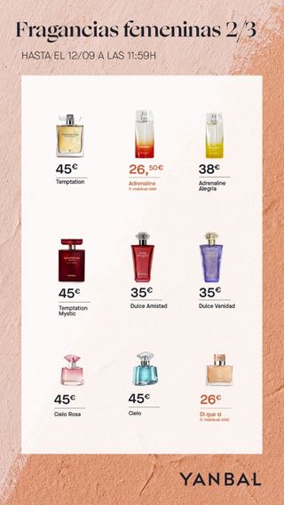 Fragancia Yanbal Arom Eau de Parfum