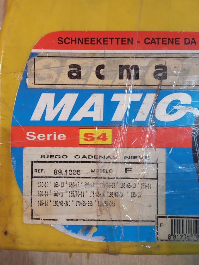 Cadenas para nieve Matic S4