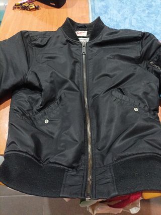 Chaqueta Schott American College Negra