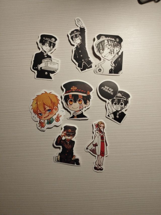32 Pegatinas Jibaku Shōnen Hanako-kun Anime