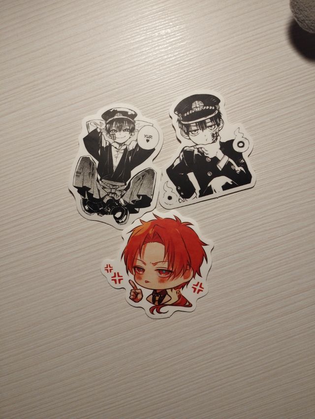 32 Pegatinas Jibaku Shōnen Hanako-kun Anime