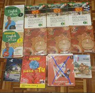 Libros de texto 1° de ESO