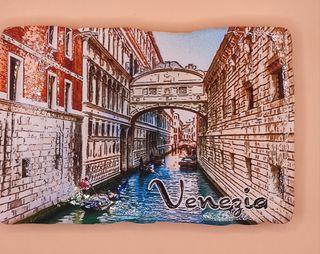 Imán Nevera Venecia Puente de los Suspiros