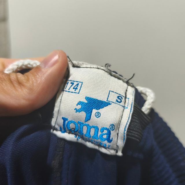 Pantalón Chándal Joma Vintage Unisex Y2K Azul