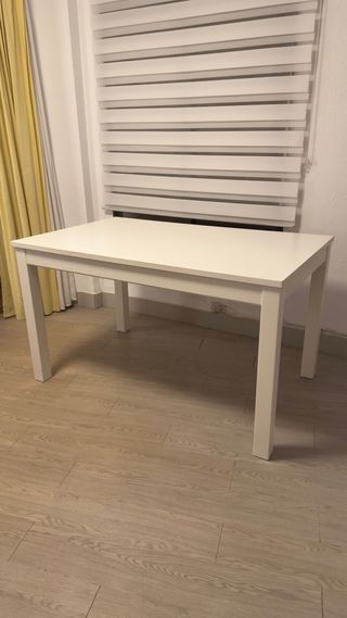 Mesa extensible NÄSINGE Ikea blanca