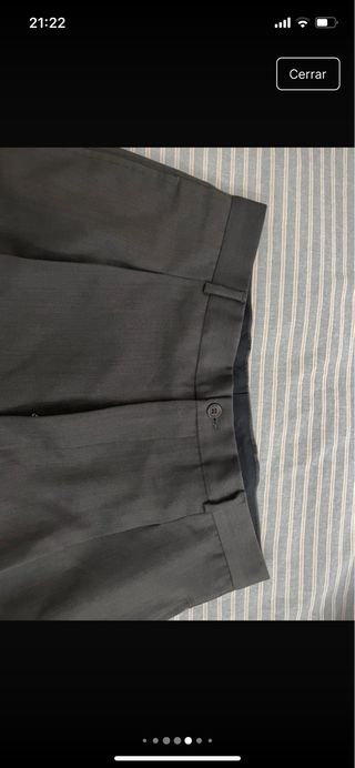 Traje de chaqueta, chaleco y pantalón