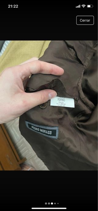 Traje de chaqueta, chaleco y pantalón