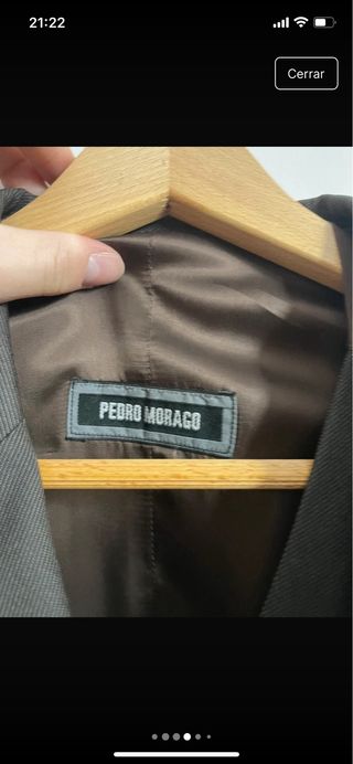 Traje de chaqueta, chaleco y pantalón
