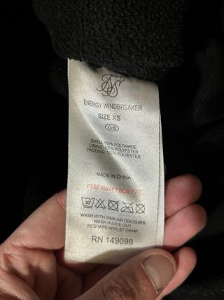 Chaqueta SikSilk Negra