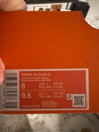 zapatillas nike mercurial vapor 16