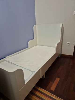 Cama infantil IKEA Busunge blanca