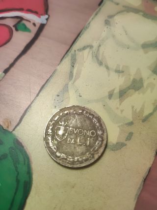 Moneta Italia 1 Lira 1928