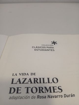EL LAZARILLO DE TORMES (CLÁSICOS PARA ESTUDIANTES)