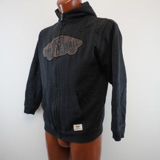Sudadera Vans Niño Negra con Logo