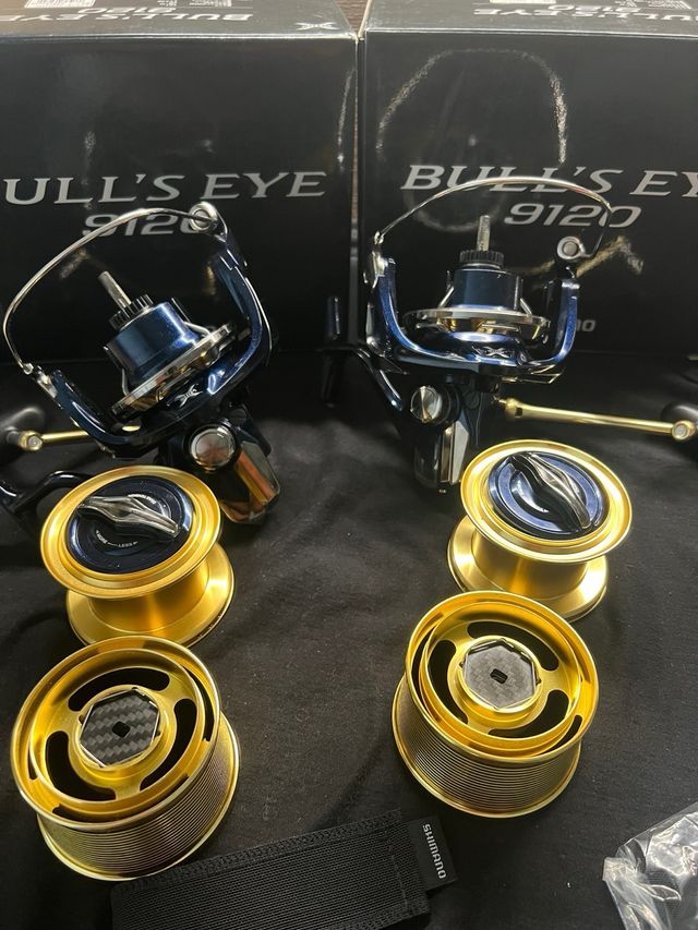 Carretes Shimano Bull's Eye 9120 a estrenar !!!