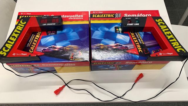 Scalextric Rac de Inglaterra + 6 coches.