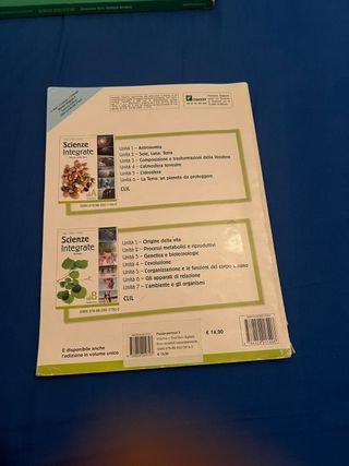 scienze integrate 
scienze della terra