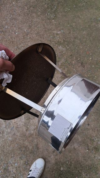 Sombrerete caperuza para chimenea inoxidable de 23