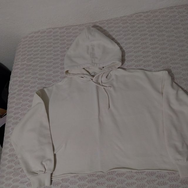 Sudadera Blanca Mango