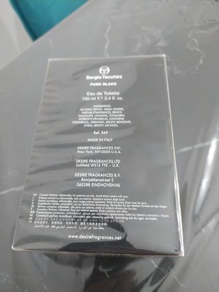Profumo Sergio Tacchini Pure Black Eau de Toilette