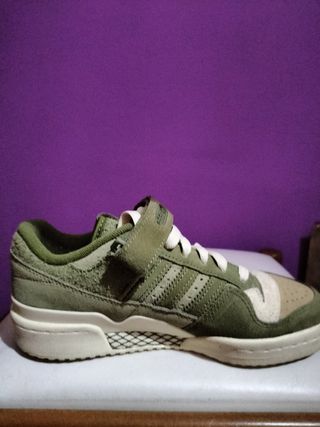 Zapatillas Adidas Forum 84 Verdes y Oliva