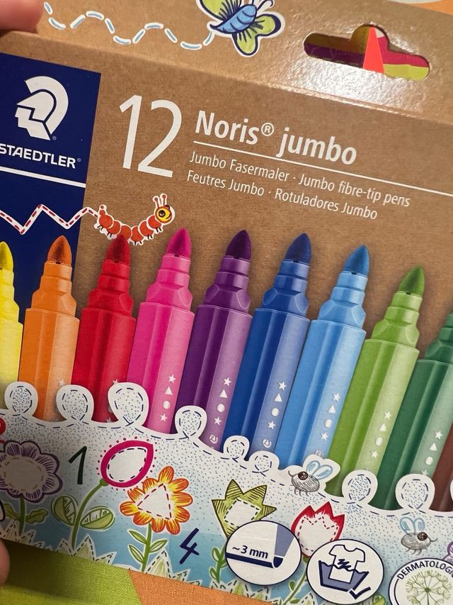 Estuche infantil y lápices de colores BIC