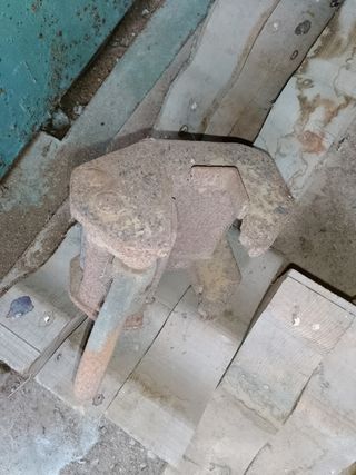 Pinza para grúa para chapas