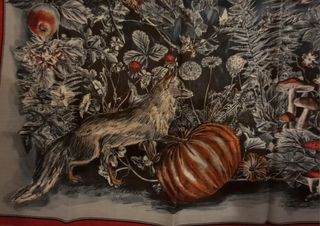 Foulard fantasia autunnale