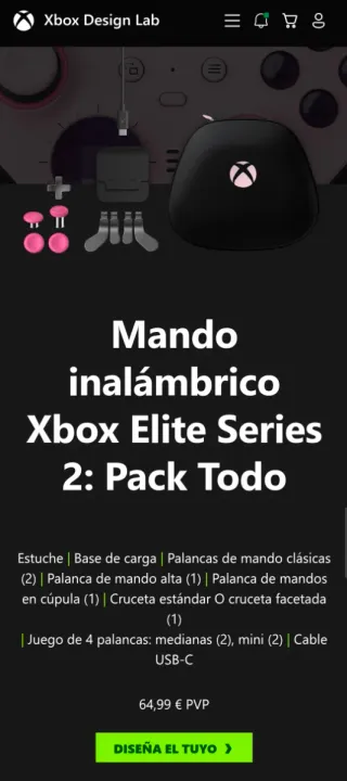 Accesorios Mando Xbox Elite Series 2
