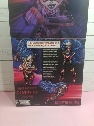 Monster High Deadfast Ghoulia Yelps Muñeca