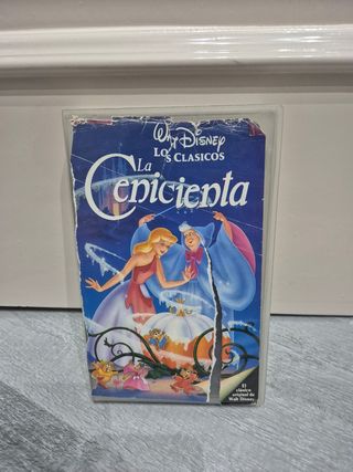 Película VHS La Cenicienta - Disney Clásicos