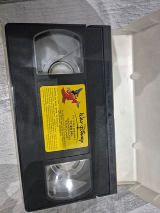 VHS Peter Pan en Regreso al País de Nunca Jamás