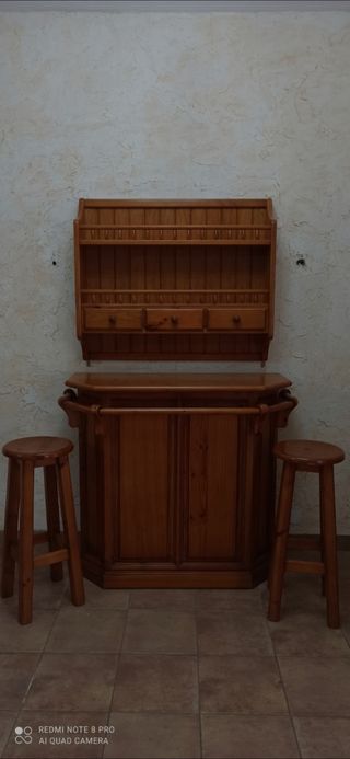 Mueble Bar Madera