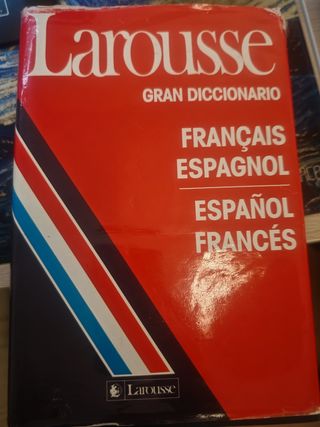 Gran diccionario francés español, espagnol-...